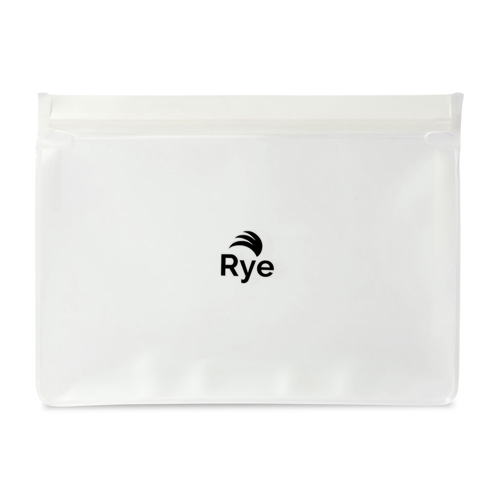 Reusable Stand-Up Storage Bag with Zip Top, 6 Cups - Clear - View 1