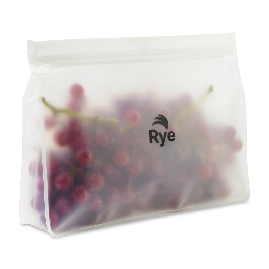 Reusable Stand-Up Storage Bag with Zip Top, 6 Cups - Clear - View 2