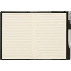 Revello Refillable Soft Cover Journal, 5.25 x 7.5 Inches Debossing - Black - Front 4