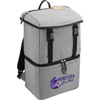 Revive Recycled Backpack Cooler with Dry Top Section Transfer - Graphite - Right Angle 2