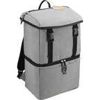 Revive Recycled Backpack Cooler with Dry Top Section Transfer - Graphite - Right Angle 4
