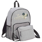 Revive Recycled Backpack with Removable Waist Pack Embroidery - Graphite - Photo 3