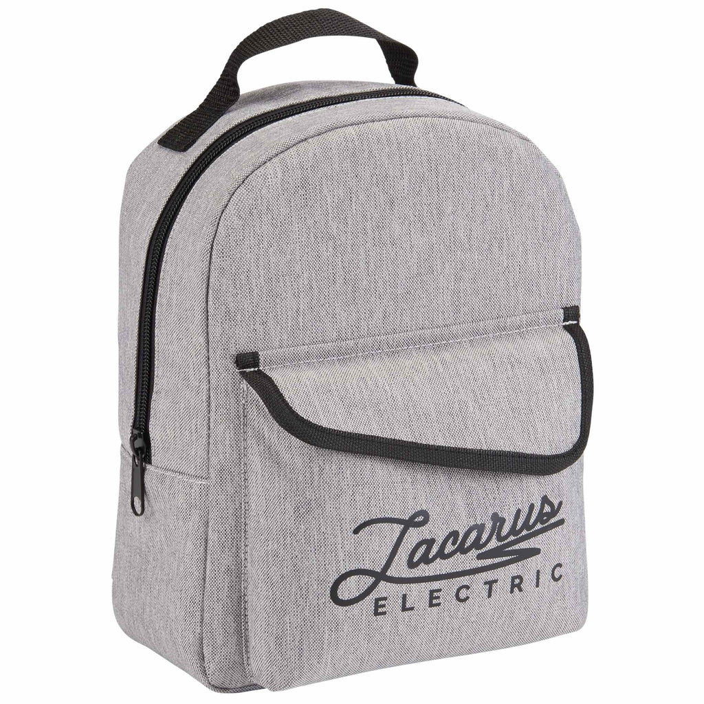Revive Recycled Lunch Cooler with ID Label Embroidery - Graphite - Photo