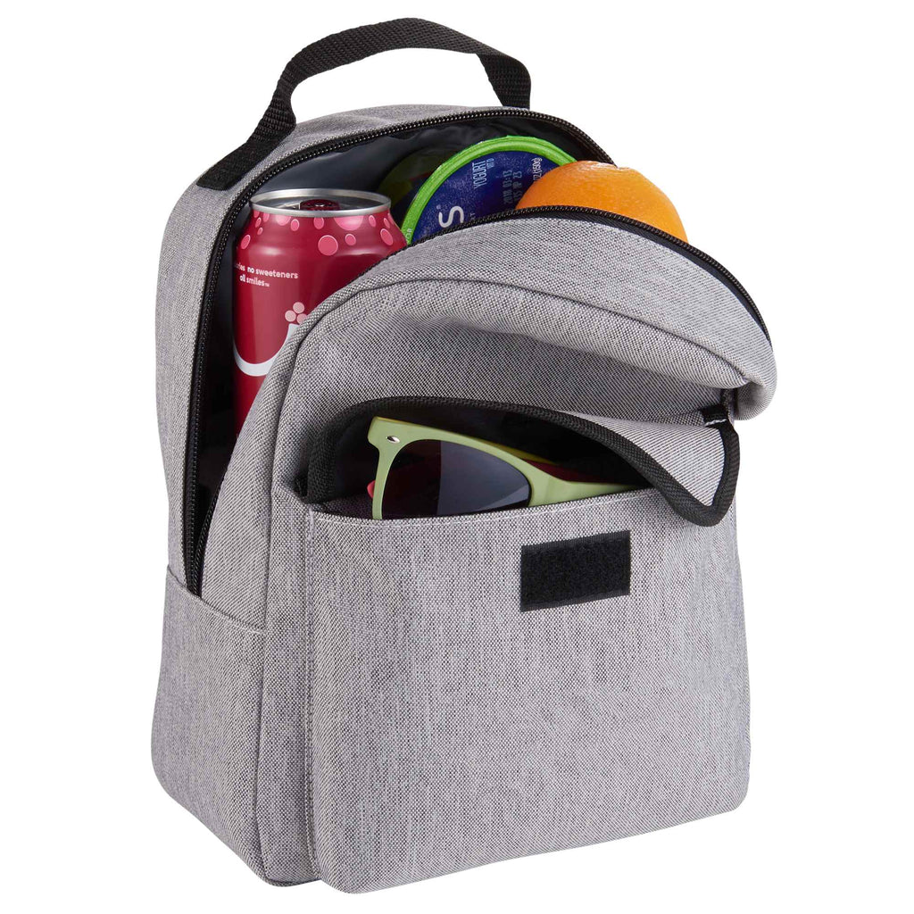 Revive Recycled Lunch Cooler with ID Label Transfer - Graphite - Photo 5