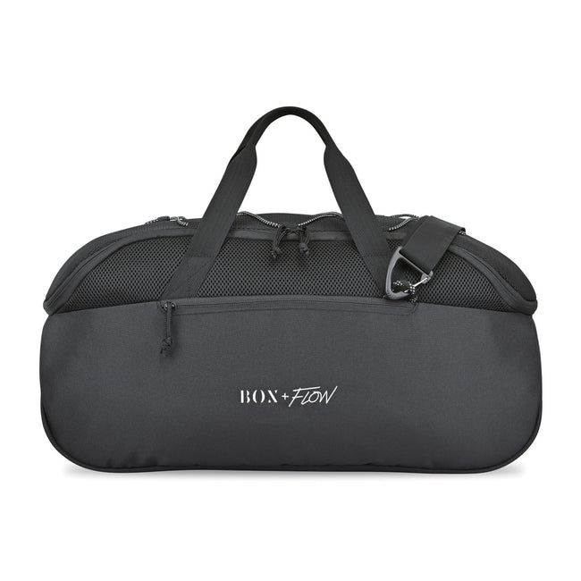 Revive Recycled Mesh Gym Duffel with Shoe Bag Transfer