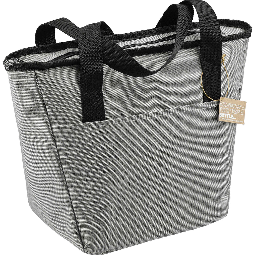 Revive Recycled Tote Cooler for 9 Cans Transfer - Graphite - Right Angle 5