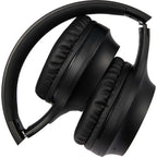 Rewired Bluetooth Headphones in Recycled Plastic - Black - Front Folded