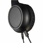 Rewired Bluetooth Headphones in Recycled Plastic - Black - Left Side Detail