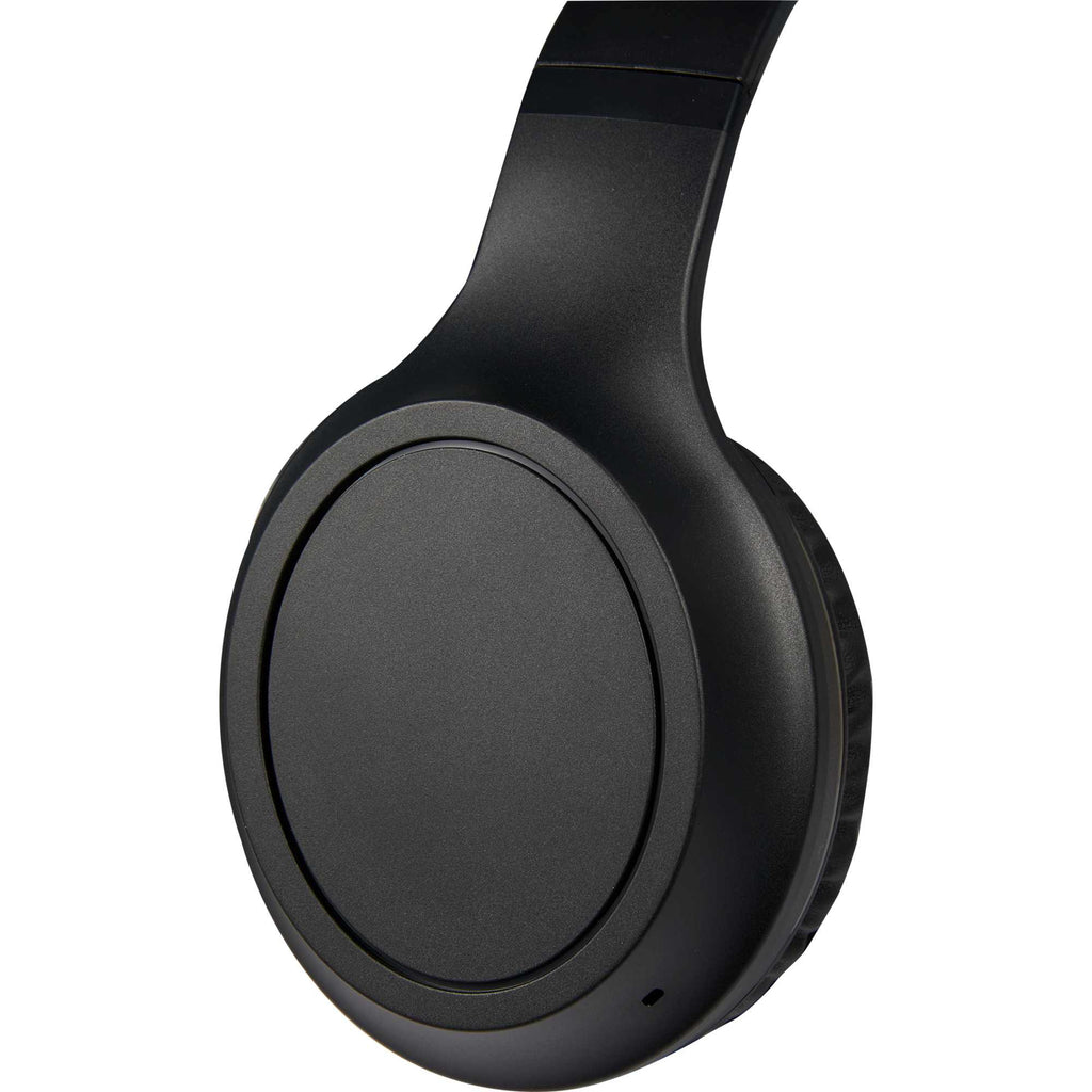 Rewired Bluetooth Headphones in Recycled Plastic - Black - Right Side