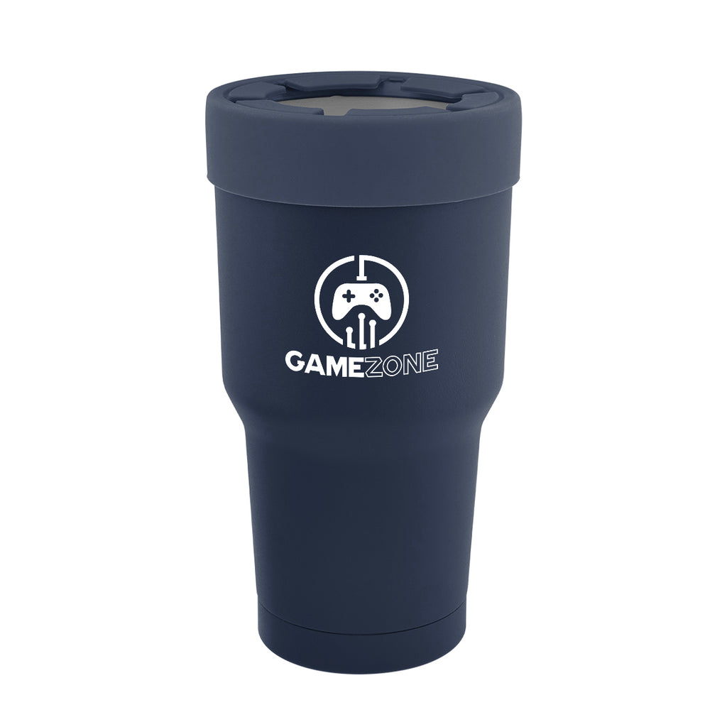 Reynolds On The Go Stainless Steel Cup Insulator, 30 oz - Navy - Silk Screen