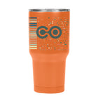 Reynolds Stainless Steel Tumbler in Full Color, 30 oz - Orange - Megabrite