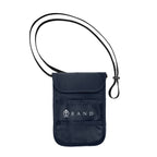 RFID Blocking Neck Wallet - Navy - Silk Screen