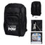 RFID Laptop Backpack and Briefcase Embroidery - Black - Silk Screen