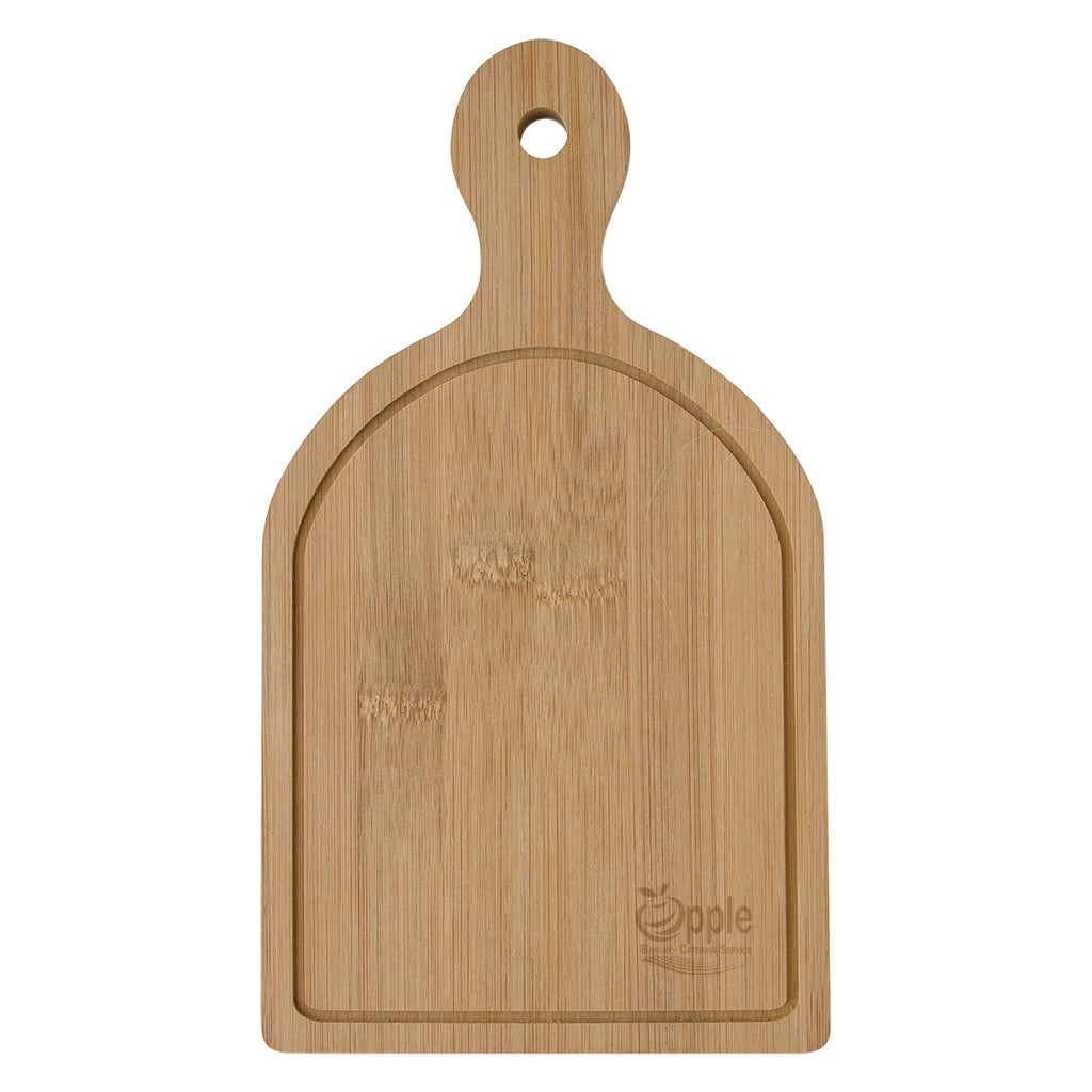 Rhein Cutting Board in Bamboo - Natural - Laser Engraving