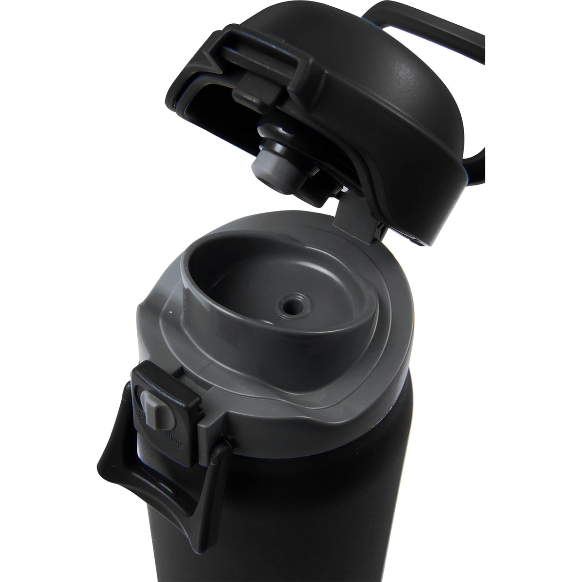 Rhine Sip or Swig Insulated Bottle, 30 oz - Black - Detail 5