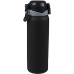 Rhine Sip or Swig Insulated Bottle, 30 oz - Black - Handle Down Side