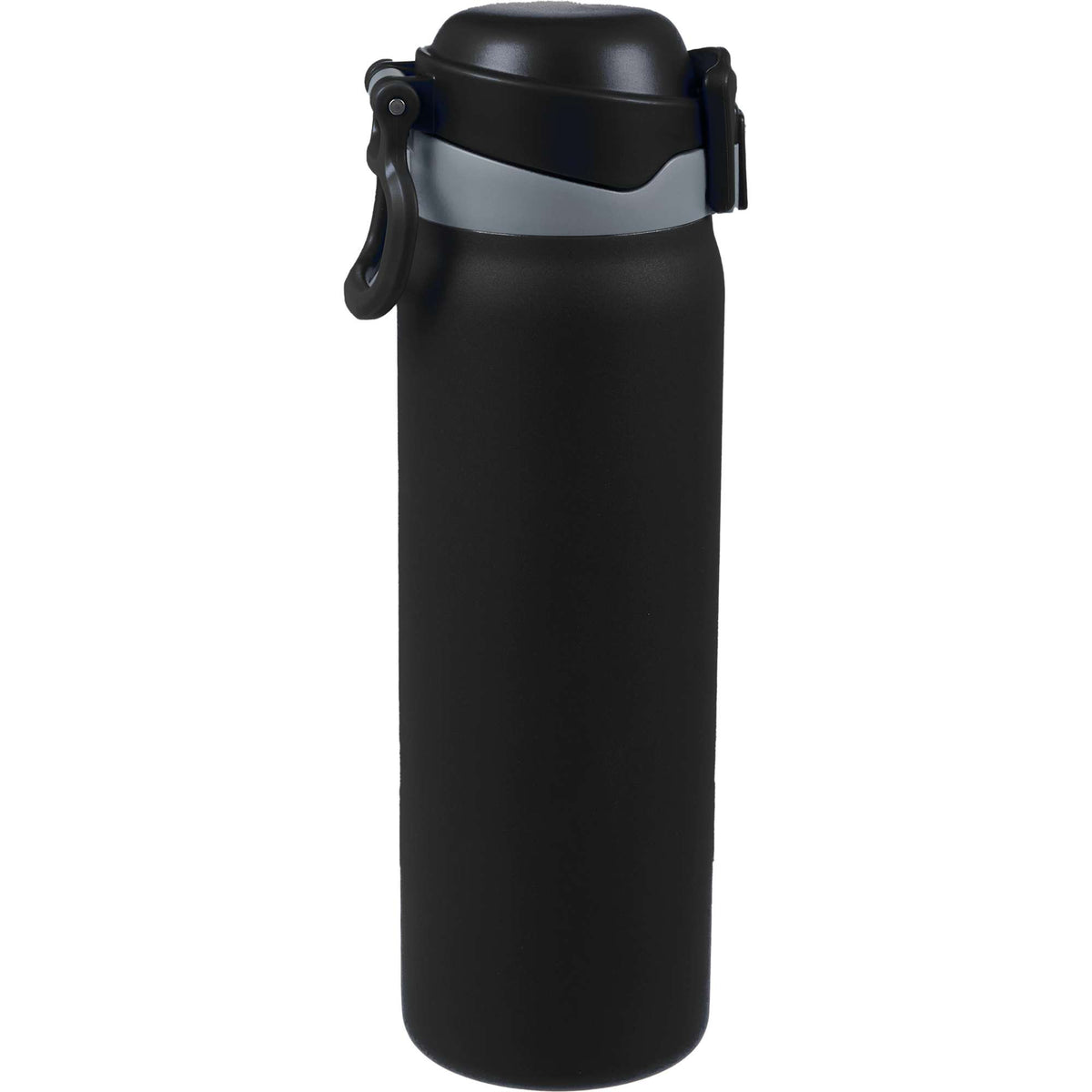 Rhine Sip or Swig Insulated Bottle, 30 oz - Black - Handle Down Side