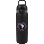 Rhine Sip or Swig Insulated Bottle, 30 oz Full Color - Black - Front