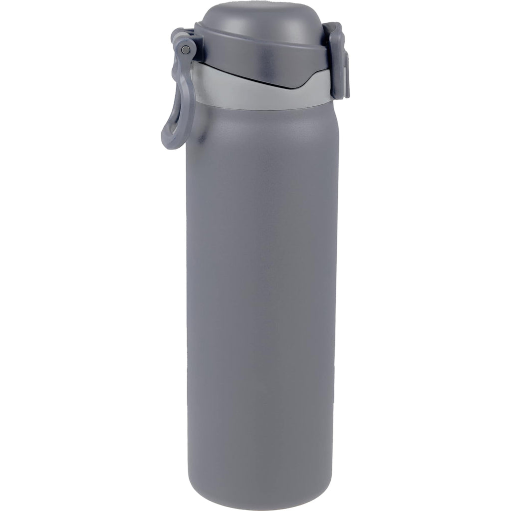 Rhine Sip or Swig Insulated Bottle, 30 oz Full Color - Stone - Handle Down Side