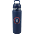 Rhine Sip or Swig Insulated Bottle, 30 oz Laser Engraving - Navy - Front