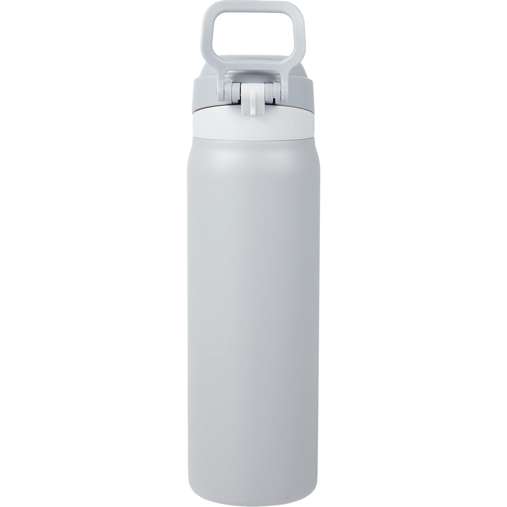 Rhine Sip or Swig Insulated Bottle, 30 oz Laser Engraving - Stone - Back 2
