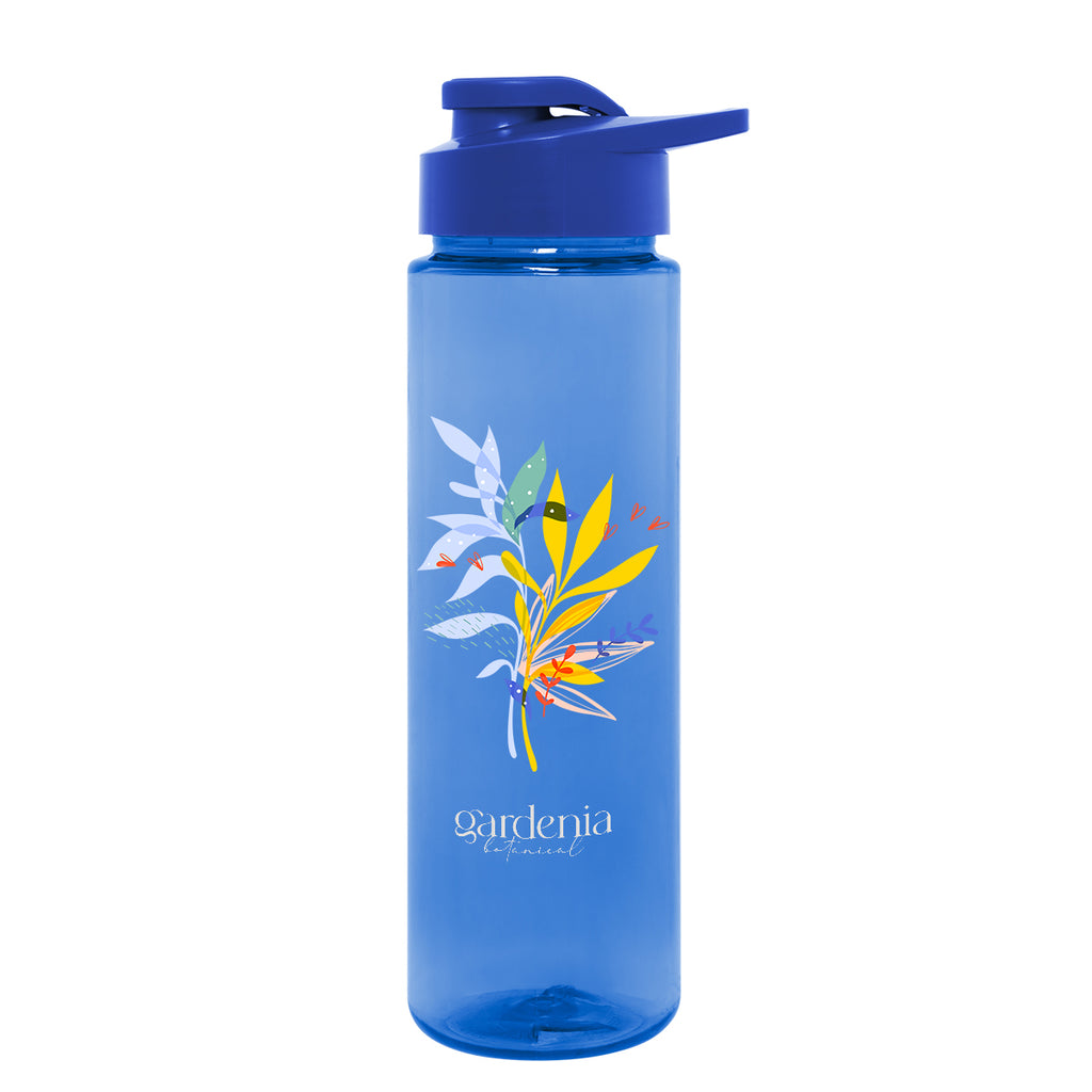 Rhythm Bottle in Full Color, 28 oz - Blue - Colorbrite