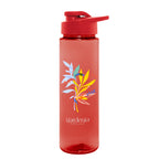 Rhythm Bottle in Full Color, 28 oz - Red - Colorbrite