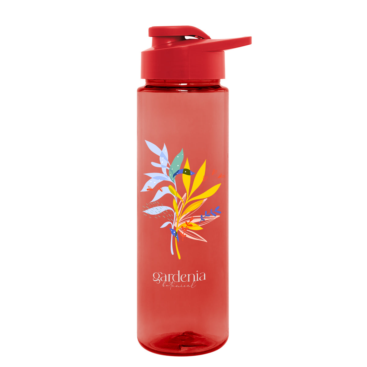 Rhythm Bottle in Full Color, 28 oz - Red - Colorbrite