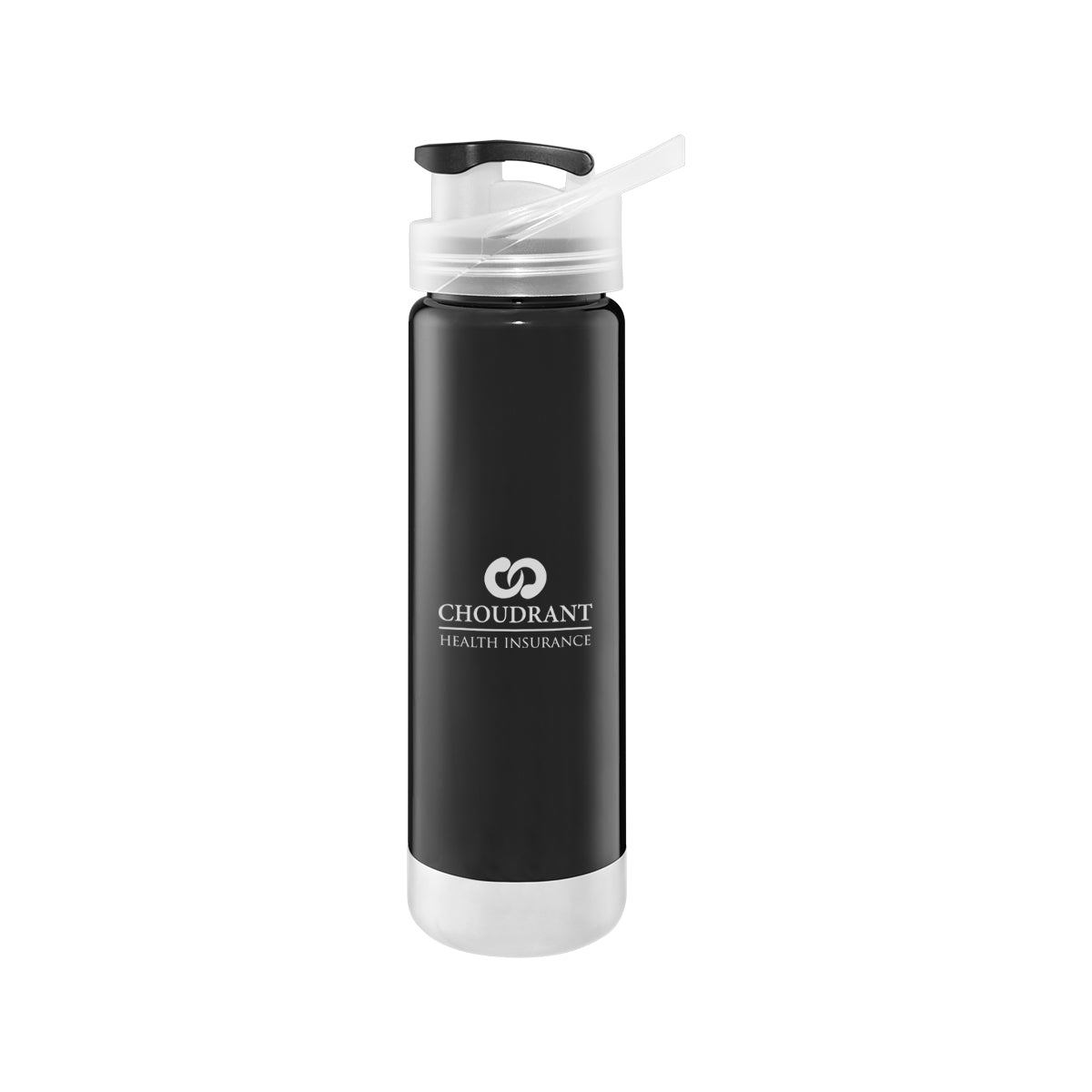 Rian Bottle, 25 oz - Black - Silk Screen