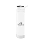 Rian Bottle, 25 oz - White - Silk Screen