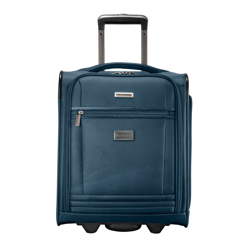 Ricardo Avalon Softside Carry-On, Small, 16 Inch - Star, Blue Light - Laser