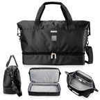 Ricardo Avalon Weekender Duffel Bag with a Drop Bottom - Black - Laser