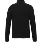 Rigi Eco Knit Full Zip Jacket for Men Transfer - Black - Back