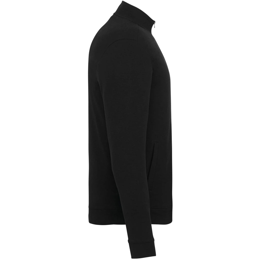 Rigi Eco Knit Full Zip Jacket for Men Transfer - Black - Right Side