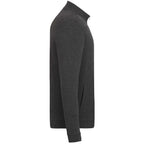Rigi Eco Knit Full Zip Jacket for Men Transfer - Heather Dark Charcoal - Right Side