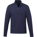 Rigi Eco Knit Quarter Zip for Men Transfer - Vintage Navy - Front