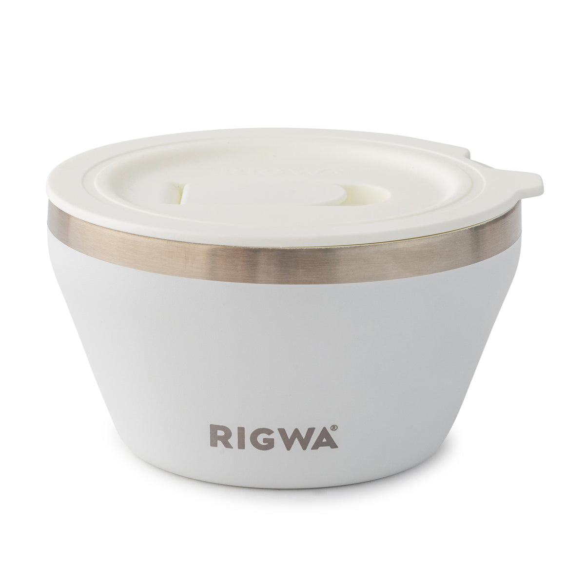 Rigwa Fresh Insulated Food Bowl, 20 oz - White - View 2