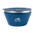 Rigwa Fresh Insulated Food Bowl, 40 oz Laser Engraving - Blue - View 1