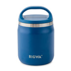 Rigwa Pod Insulated Food Jar with Carry Handle, 20 oz Full Color - Blue - View 2