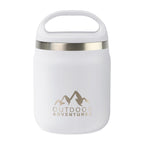 Rigwa Pod Insulated Food Jar with Carry Handle, 20 oz Full Color - White - View 1