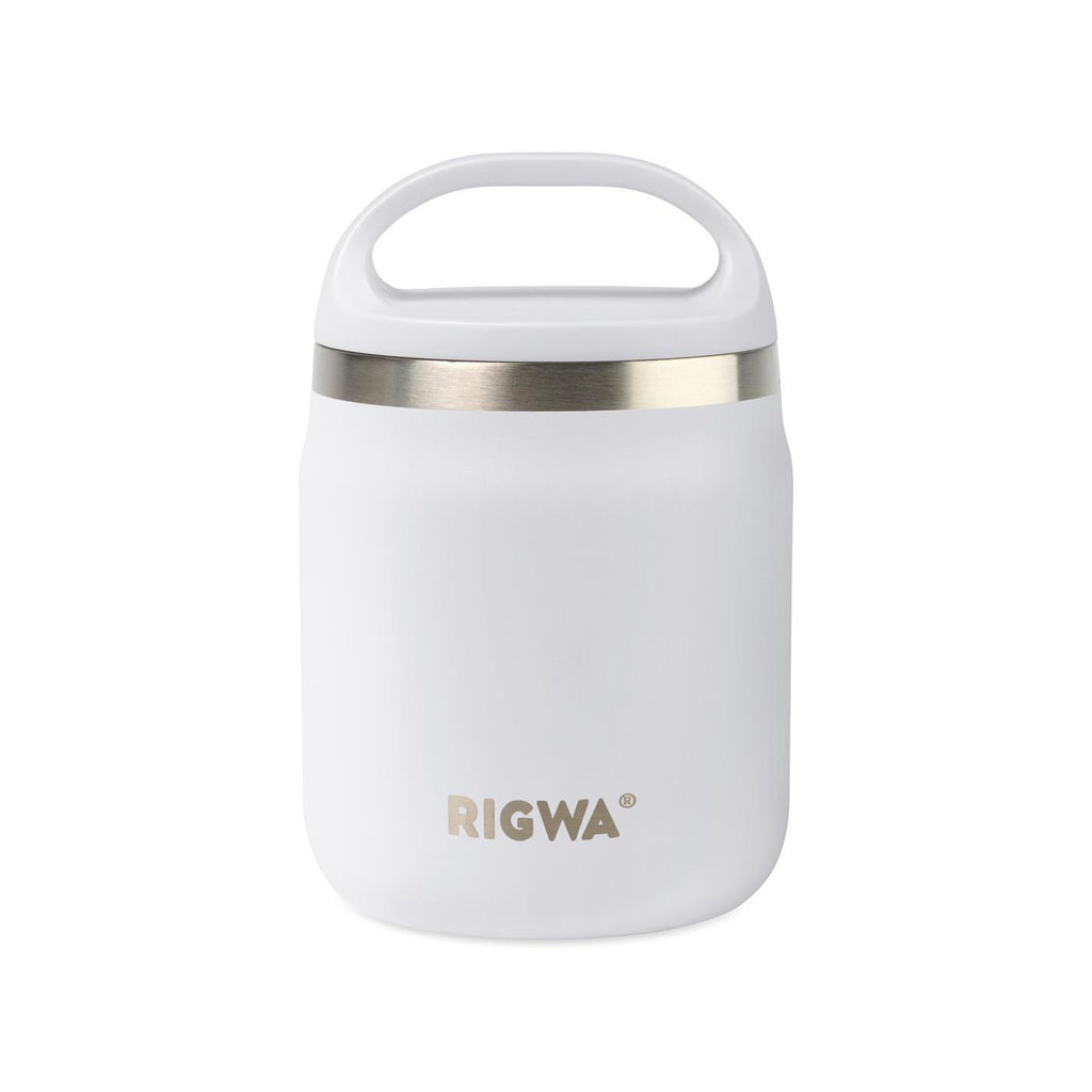 Rigwa Pod Insulated Food Jar with Carry Handle, 20 oz Full Color - White - View 2