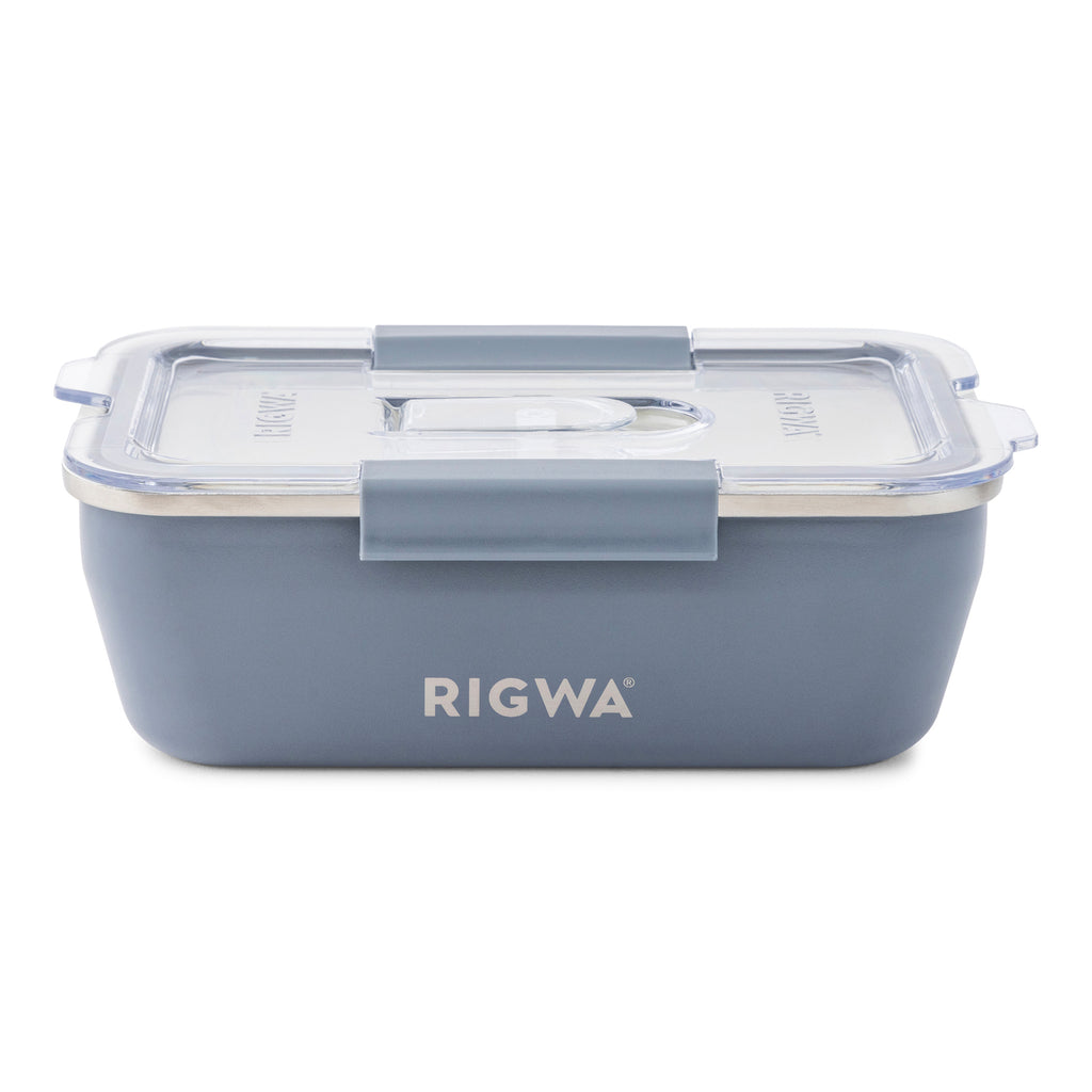 Rigwa Stainless Steel Travel Bento Box, 36 oz - Slate - View 2