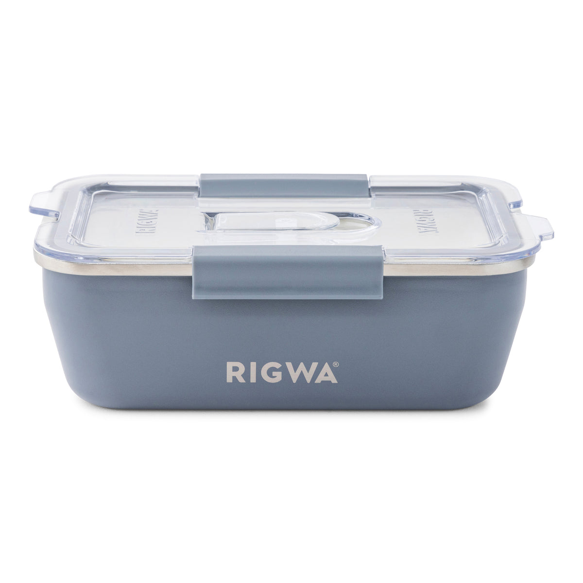 Rigwa Stainless Steel Travel Bento Box, 36 oz - Slate - View 2