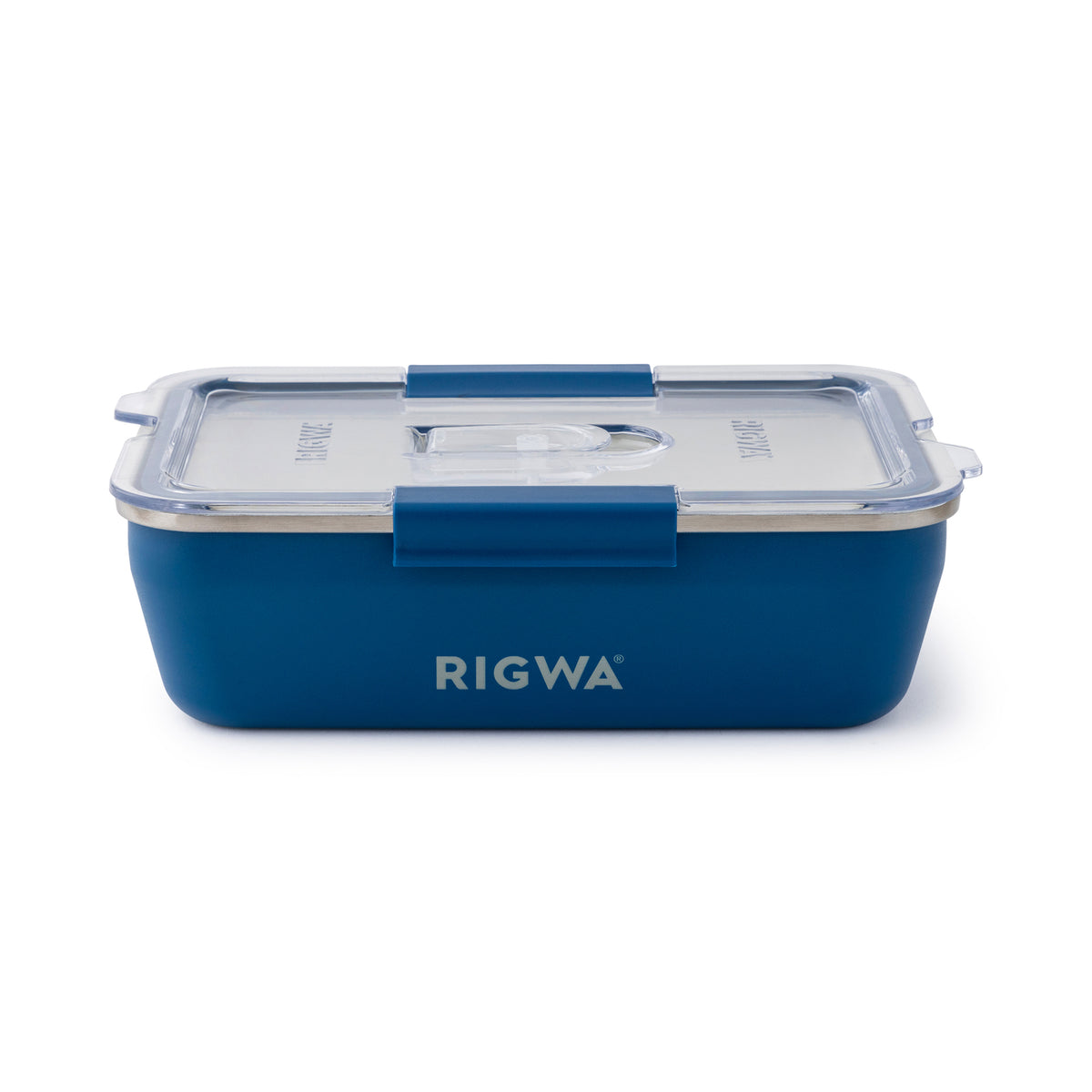 Rigwa Stainless Steel Travel Bento Box, 46 oz - Blue - View 2