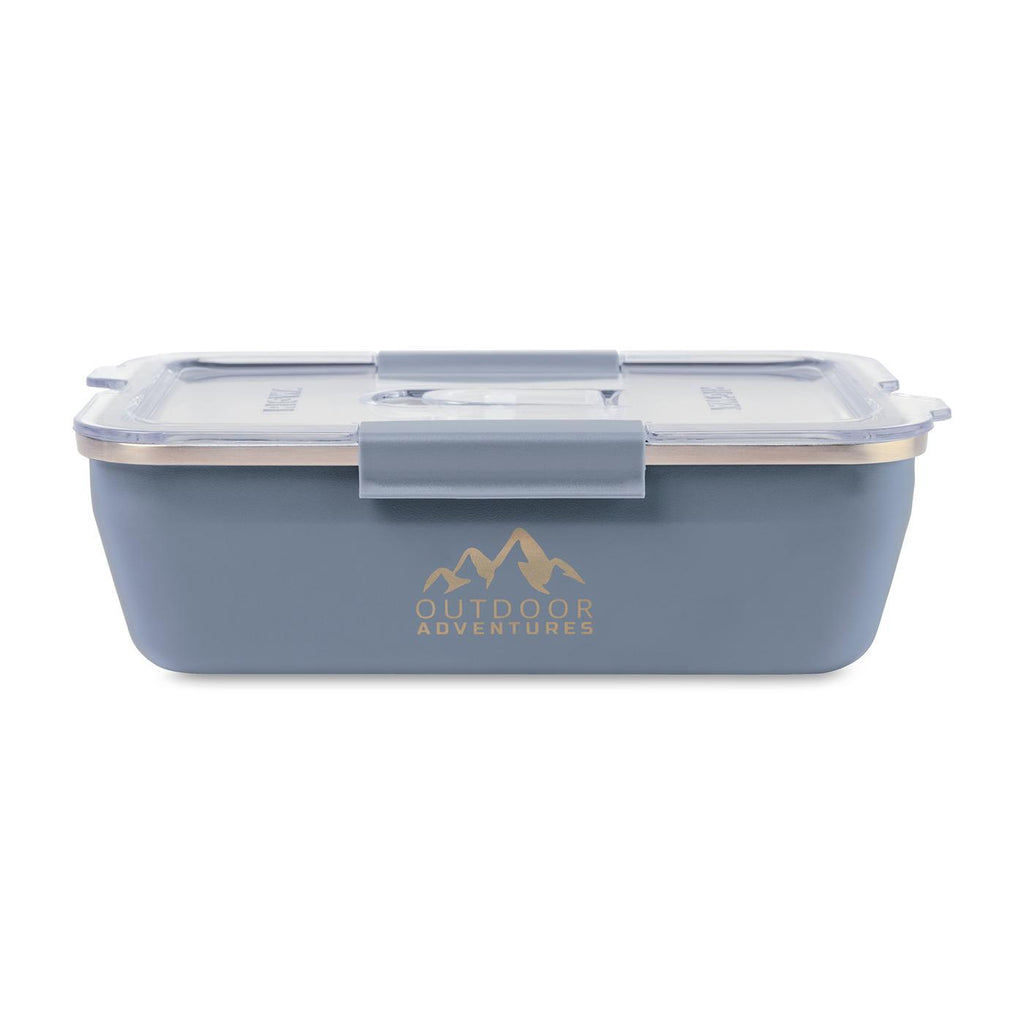Rigwa Stainless Steel Travel Bento Box, 46 oz - Slate - View 1