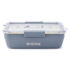 Rigwa Stainless Steel Travel Bento Box, 46 oz - Slate - View 2