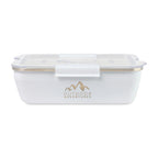 Rigwa Stainless Steel Travel Bento Box, 46 oz - White - View 1