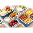 Rigwa Stainless Steel Travel Bento Box, 46 oz - White - View 6