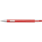Riley Gel Pen in Recycled Aluminum with Silver Accents - Red - Clip