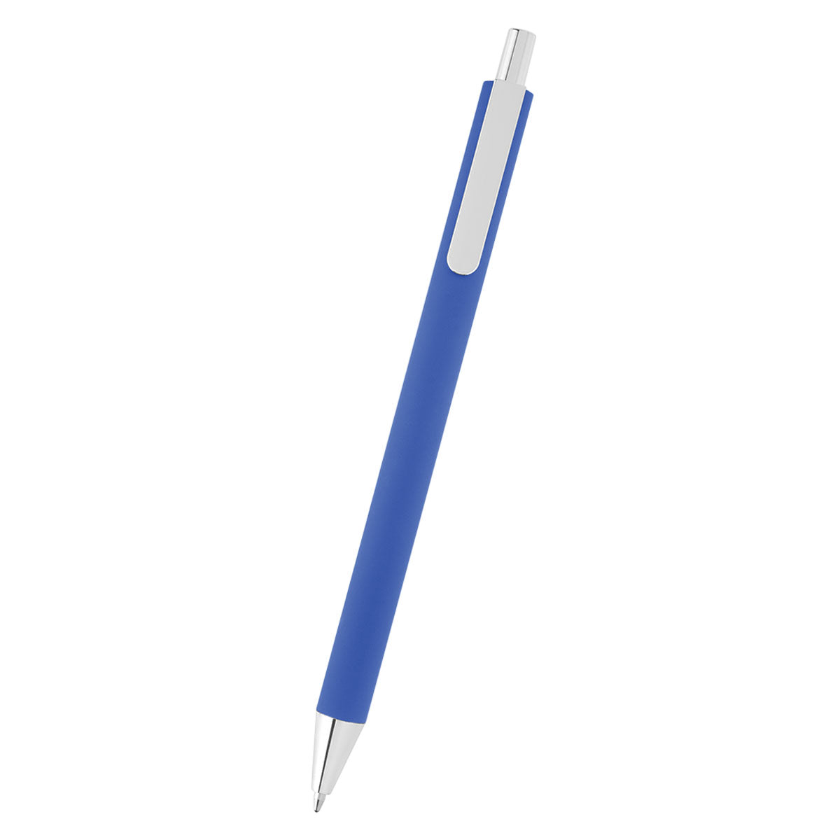Riley Pen in Recycled Aluminum Laser Engraving - Royal Blue - Front
